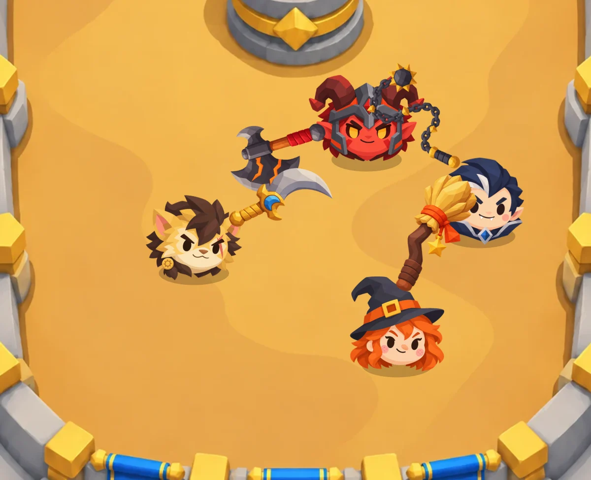 A 2v2 in the Coliseum